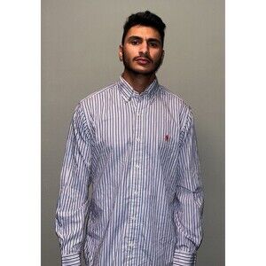 Men's Polo Ralph Lauren SZ 15 Button Up